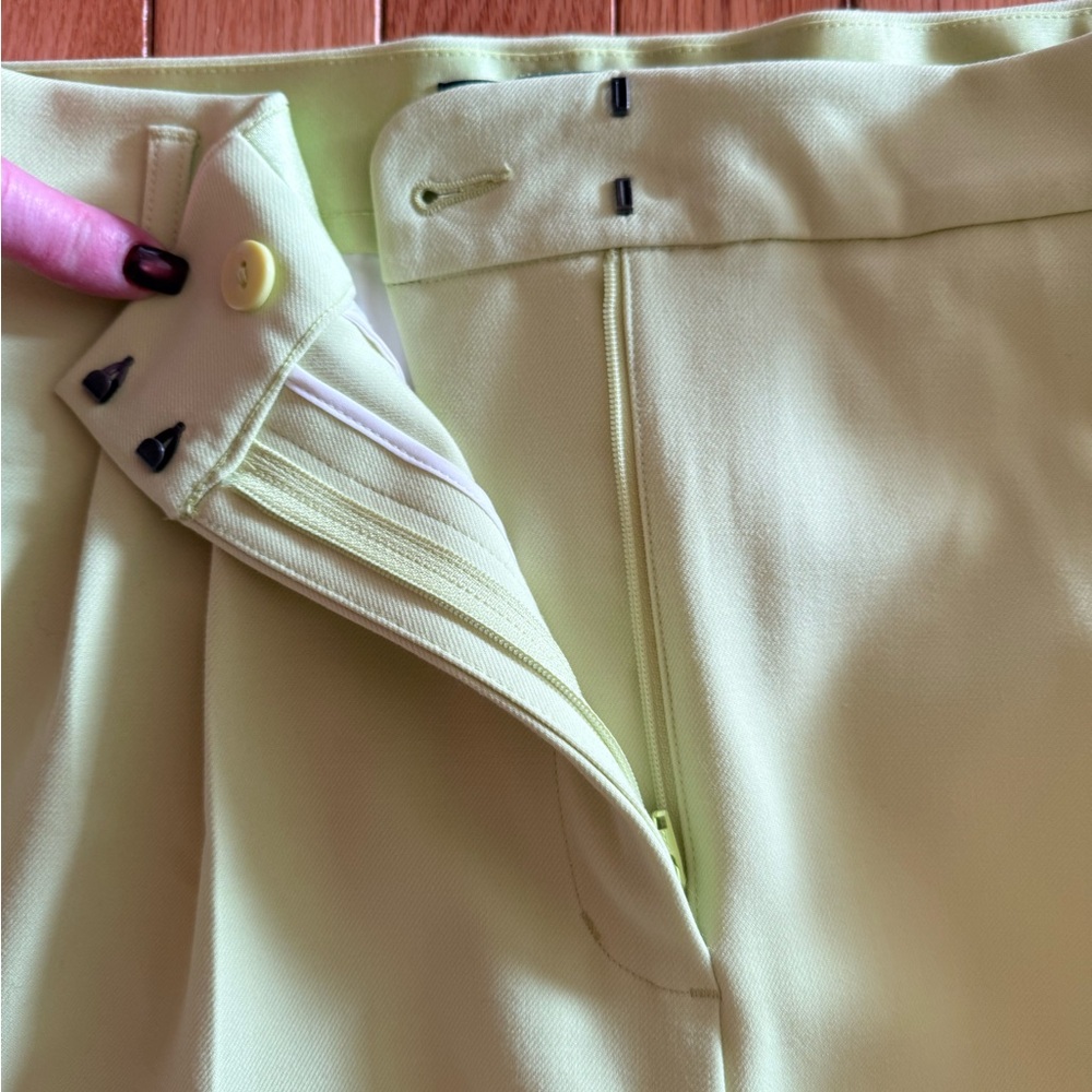 Express Women's Lime Green 3 Piece Suit Sz 6 - Picture 8 of 16